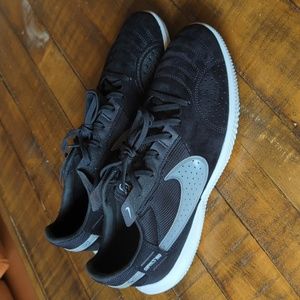 NIKE STREETGATO BLACK OFF NOIR INDOOR SOCCER